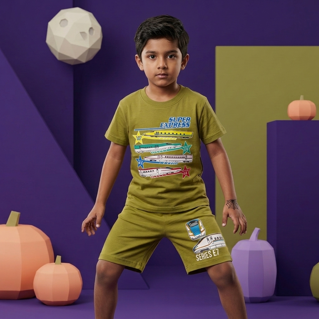 Super Express Olive - Halloween themed photo