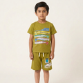 Super Express Olive - Flat lay